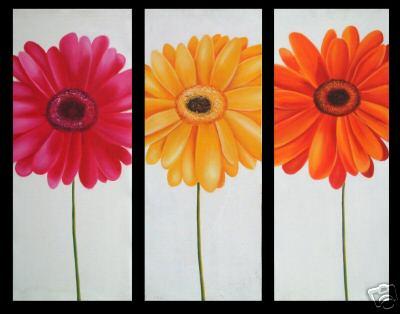 Dafen Oil Painting on canvas flowers -set048 - Click Image to Close